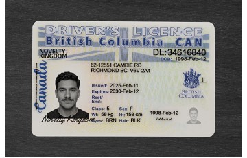 BRITISH COLUMBIA FAKE ID (2025 VERSION)