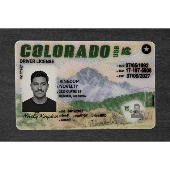 Colorado Fake ID (2025 Version)