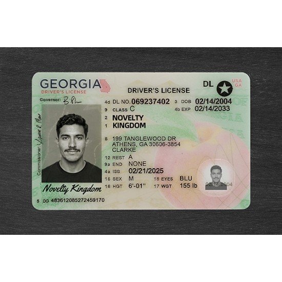 Georgia Fake ID (2025 version)