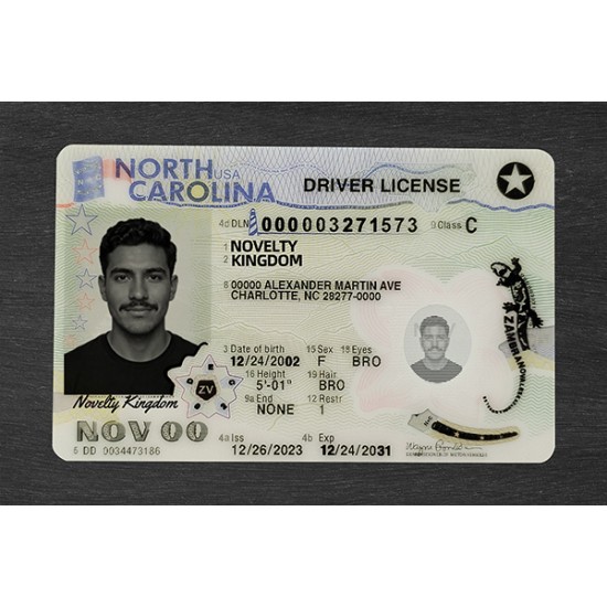 NORTH CAROLINA FAKE ID (2025 VERSION)