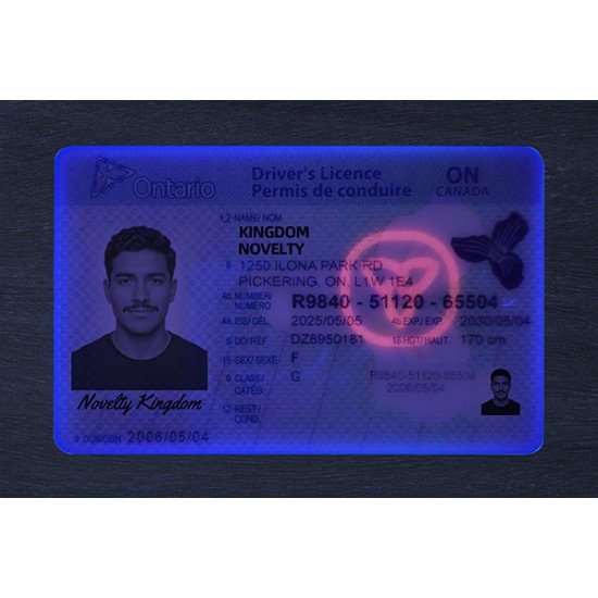 Ontario Fake ID (2025 version)