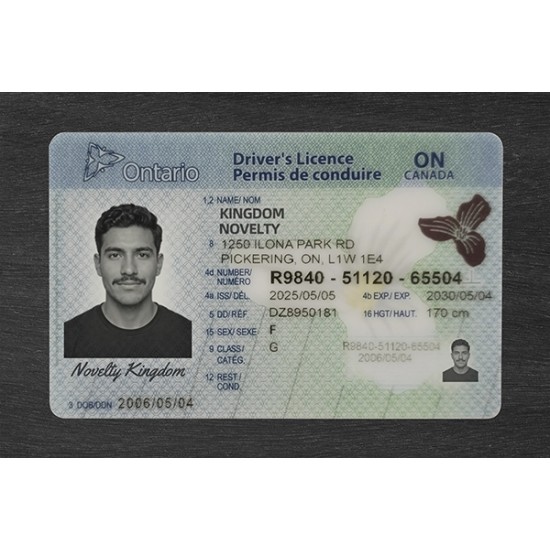 Ontario Fake ID (2025 version)