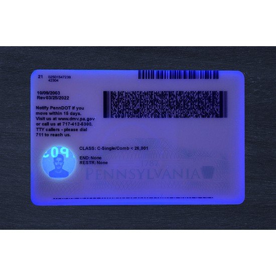 PENNSYLVANIA FAKE ID (2025 VERSION)