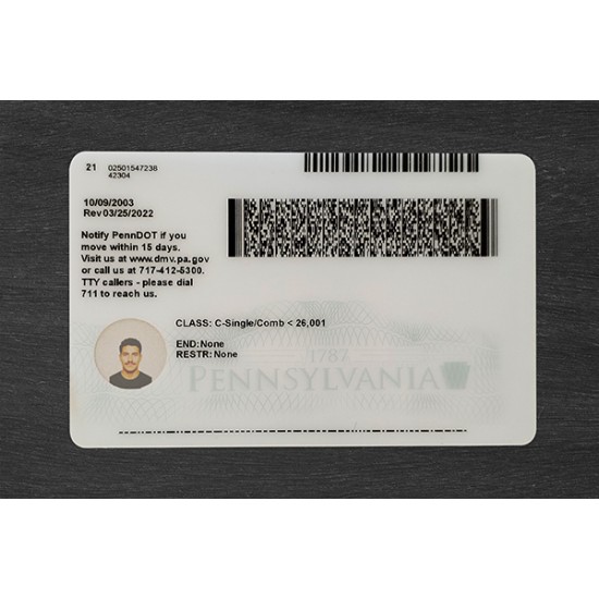 PENNSYLVANIA FAKE ID (2025 VERSION)