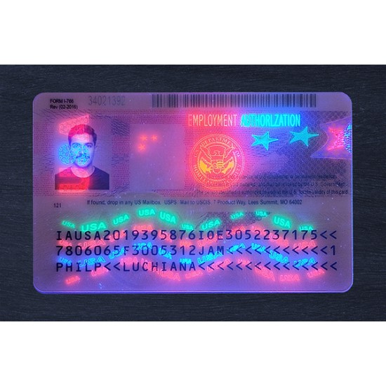 Employment Authorization Card
