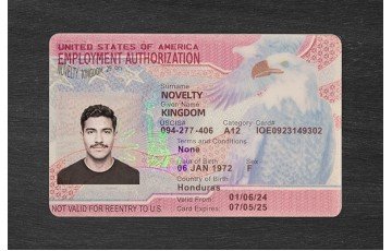 Employment Authorization Card（2026 Version）