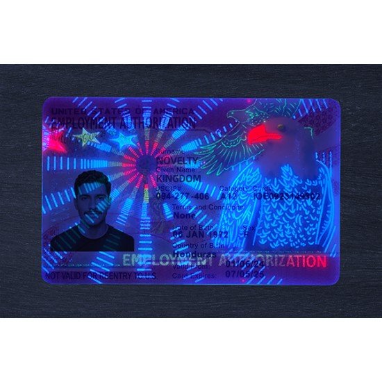 Employment Authorization Card（2026 Version）