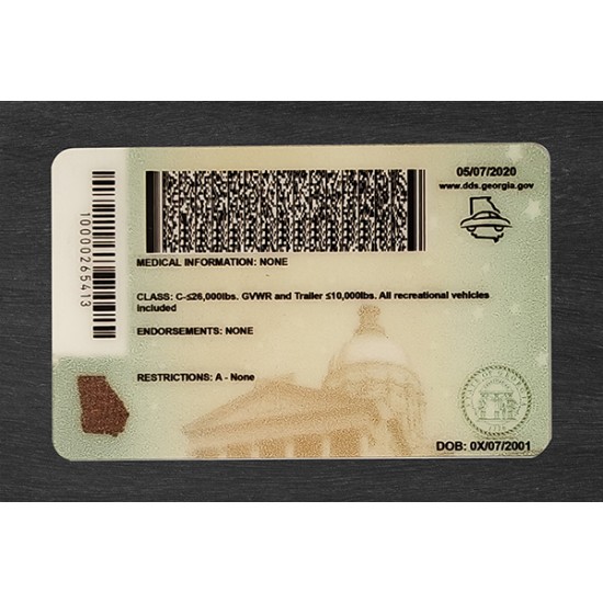 Georgia Fake ID