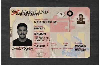 Maryland Fake ID