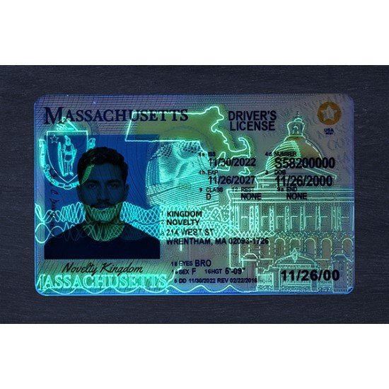 Massachusetts Fake ID
