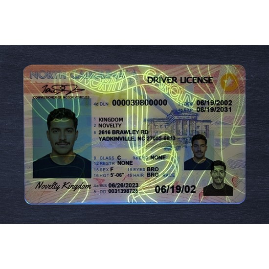 North Carolina Fake ID