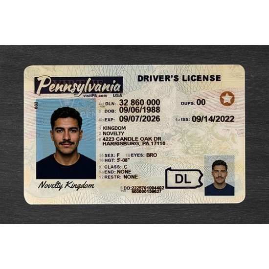 Pennsylvania Fake ID