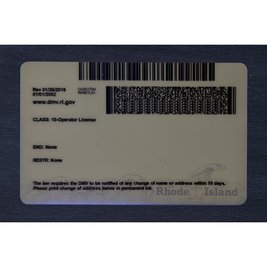 Rhode Island Fake ID