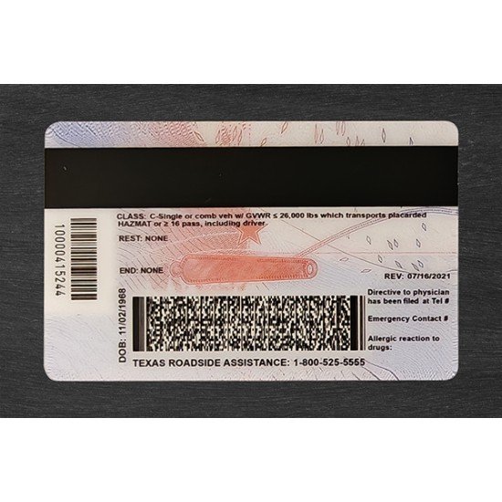 Texas Fake ID