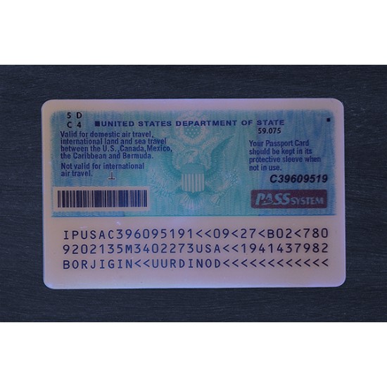 US Passport Card